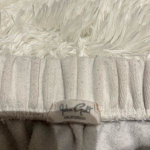 White brandy melville sweatpants